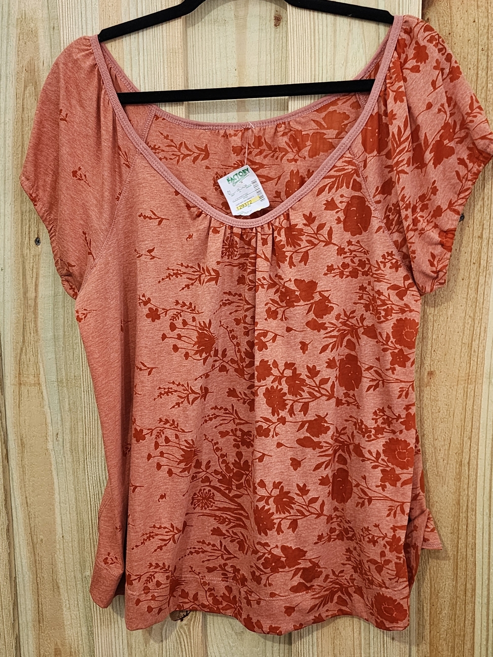 Lucky Brand Dungarees ☆ Women’s Scoop Neck Floral Tee - NWT